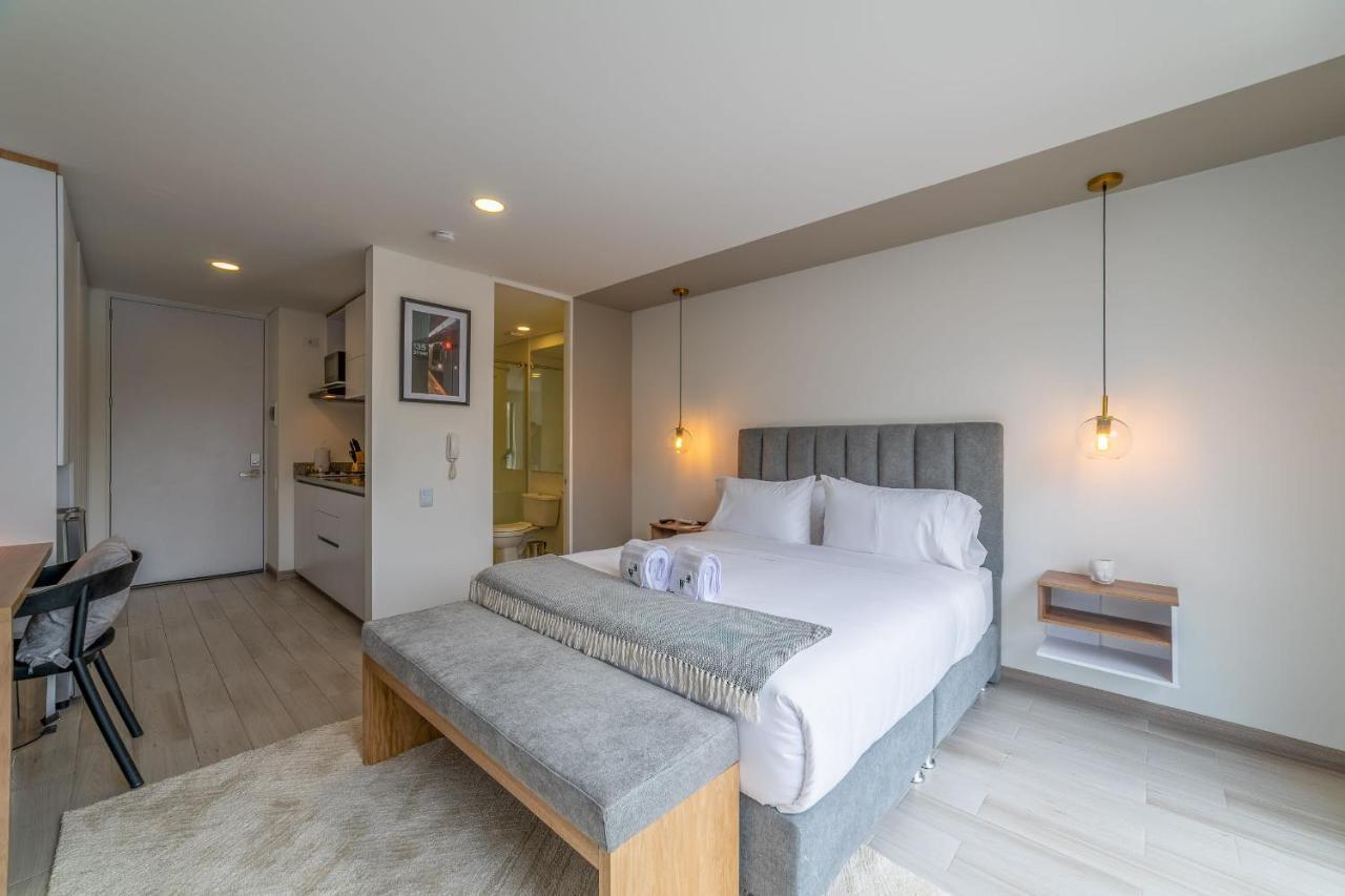 Modern Loft In Centro Internacional Apartment Богота Екстериор снимка